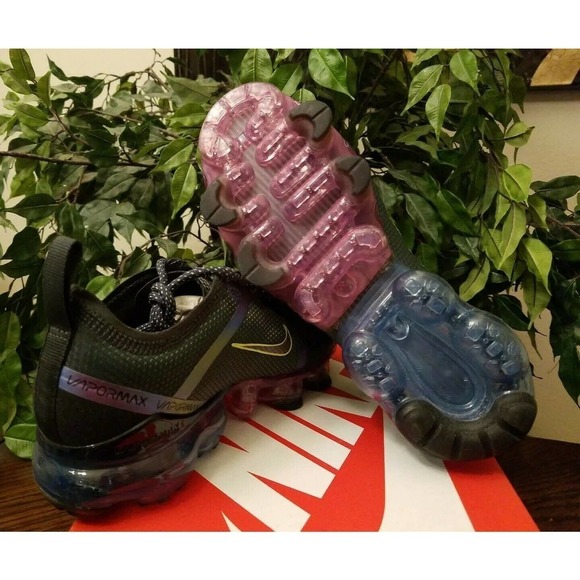 NIKE AIR VAPORMAX 2019 20 (GS) SNEAKERS CT9638-001 - Picture 4 of 11